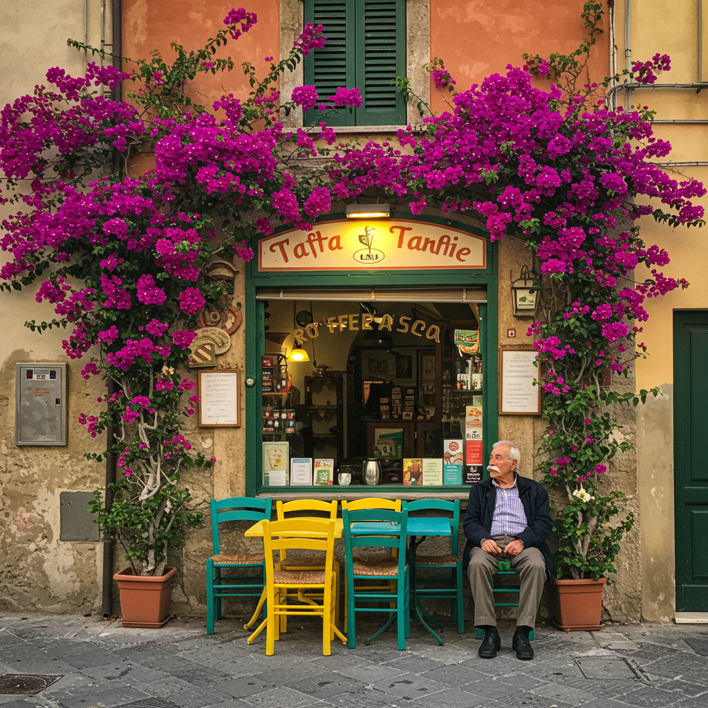 A cafe in Italy