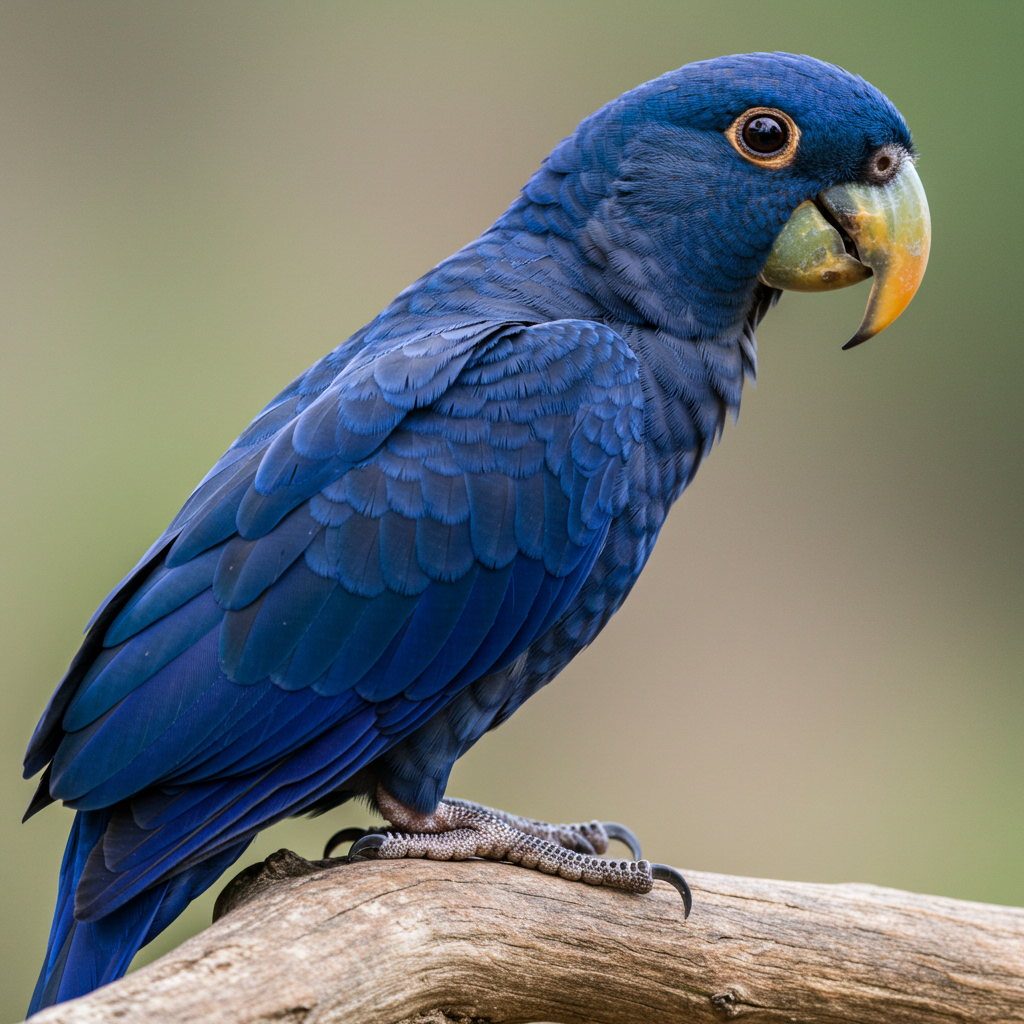 A blue parrot #1