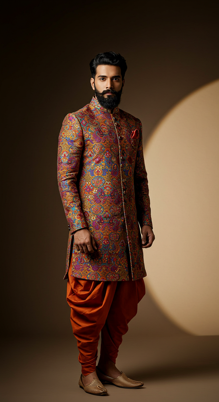 An Indian fashion man #2