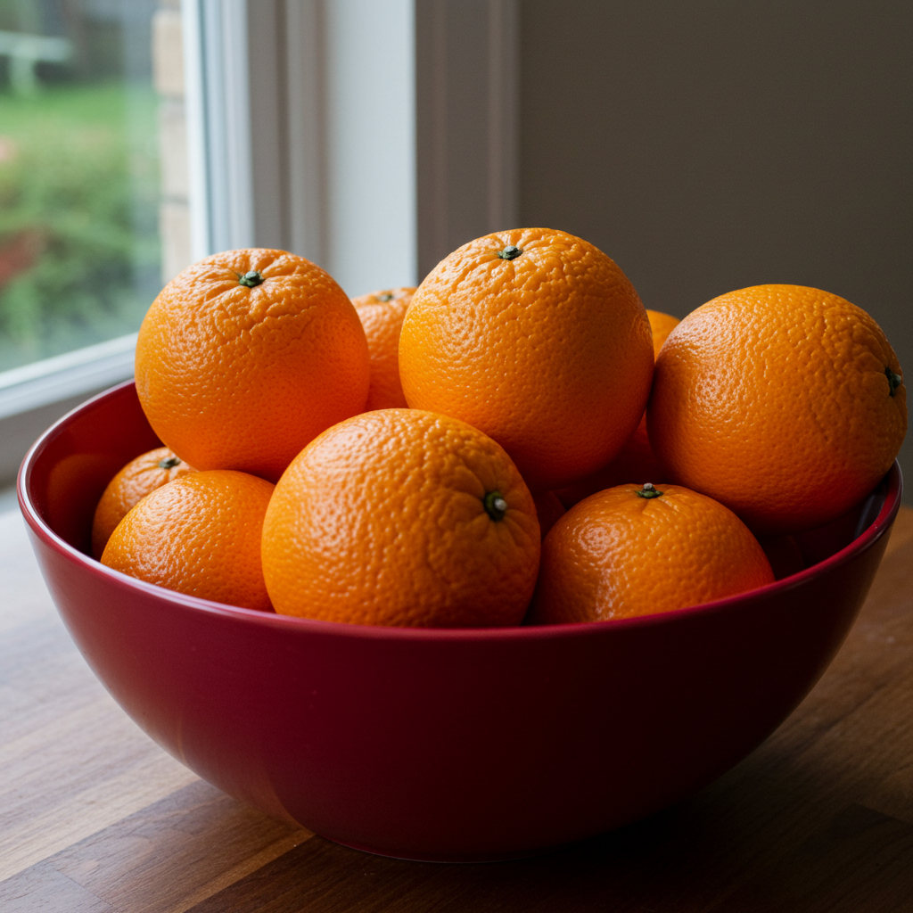 A bowl of oranges #2