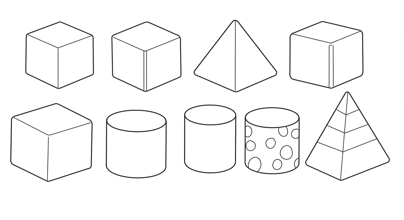 Children colouring blocks