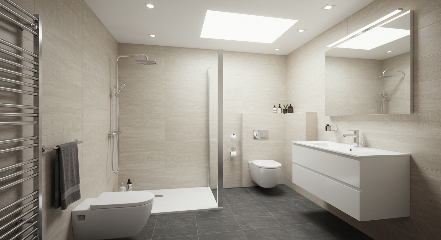 Modern bathroom interior #3