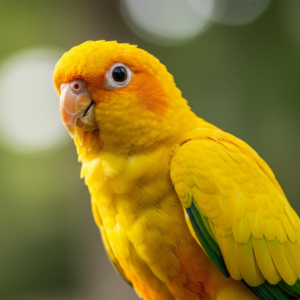 A yellow parrot #2