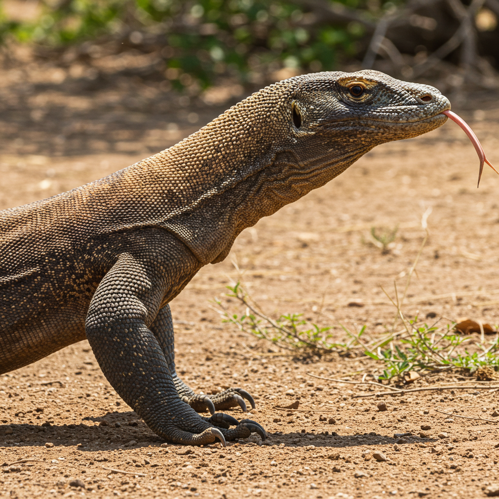 Side view of a Komodo Dragon #2
