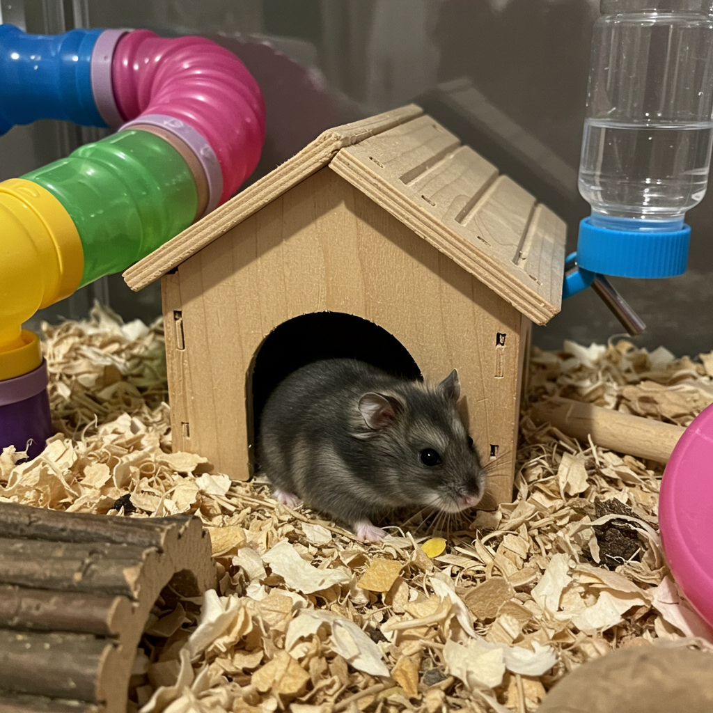 A hamster