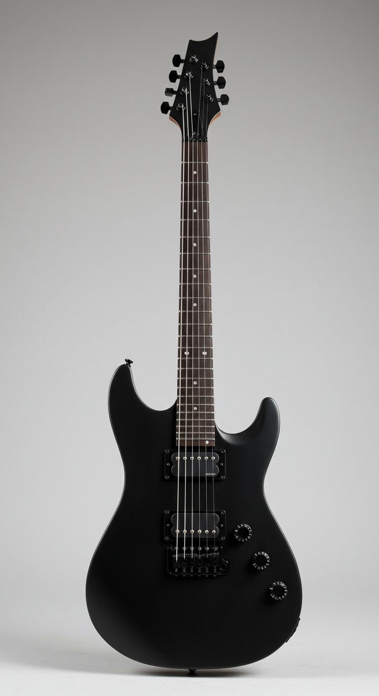 A new black Guitar #1