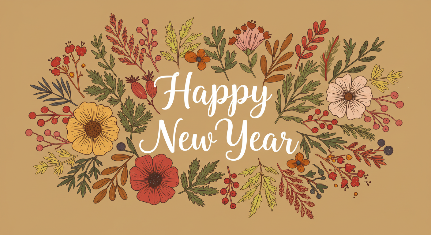 Happy New Year Card #1