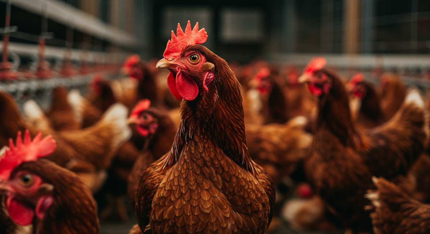 Chicken on a poultry farm #2