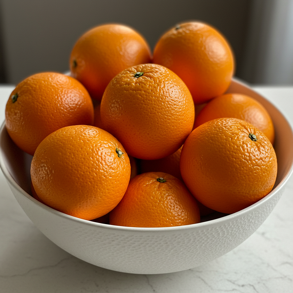 A bowl of oranges #1
