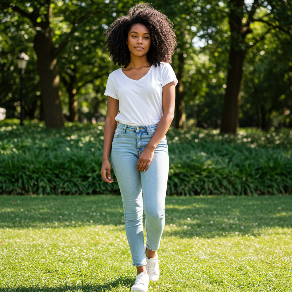 A nice young black woman #1