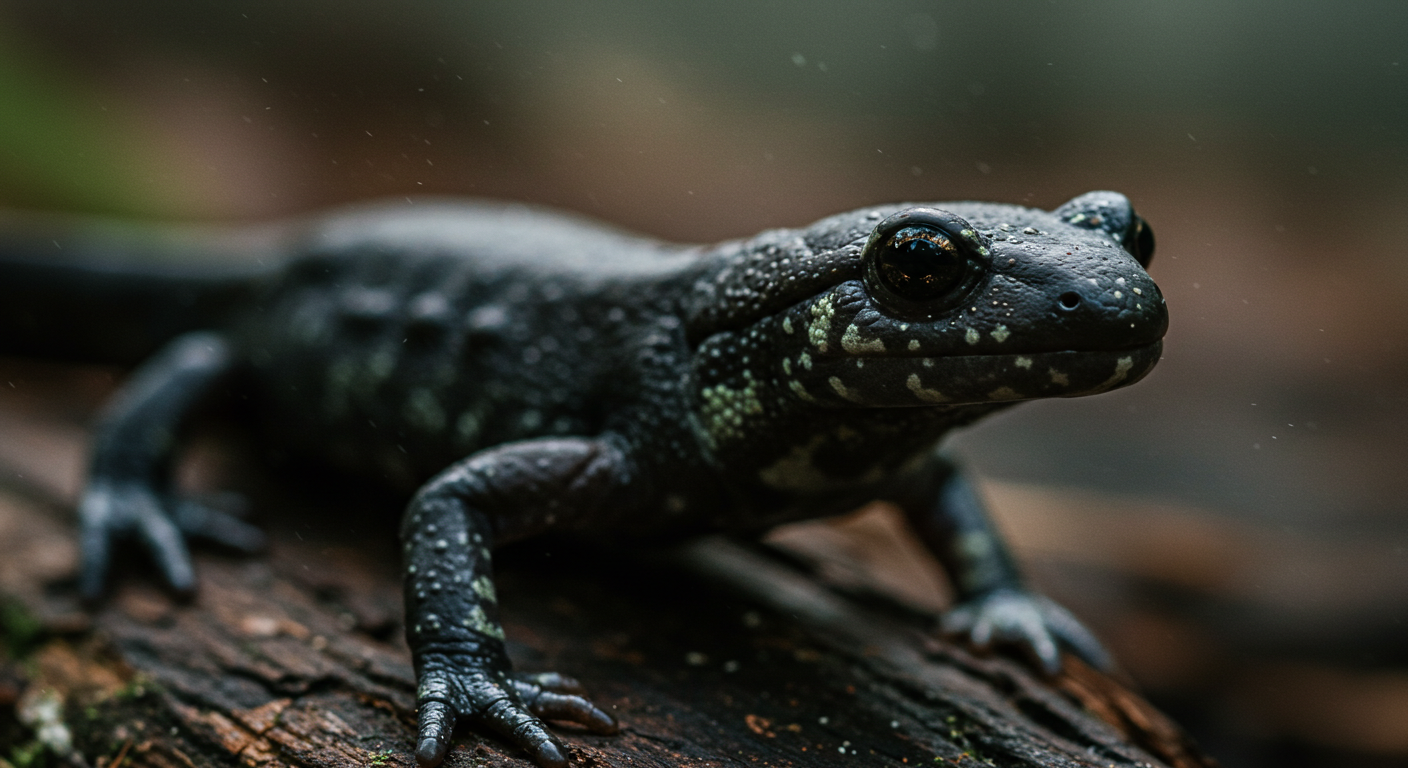 Close-up of a salamander #3