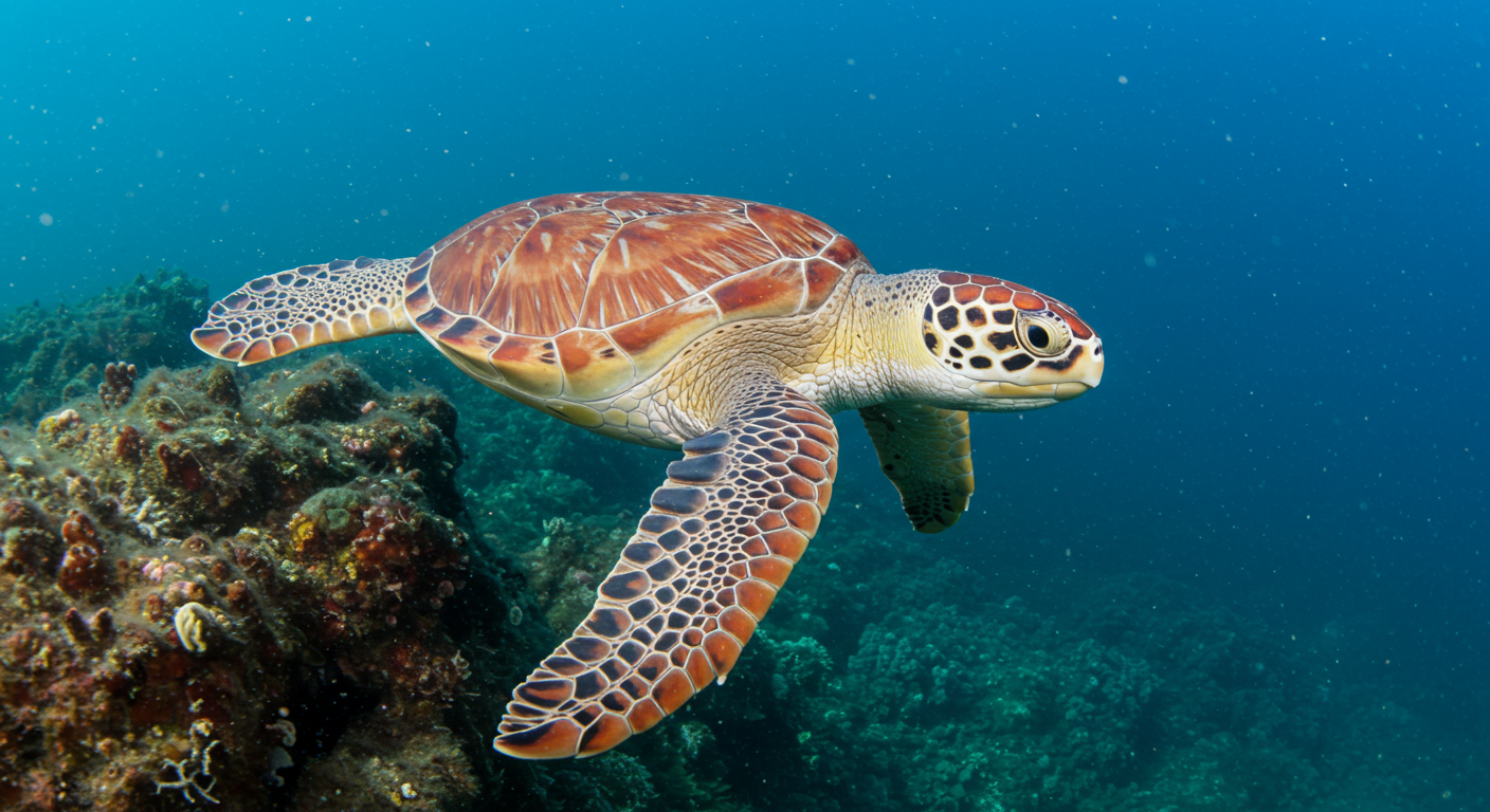 A deep sea turtle #2