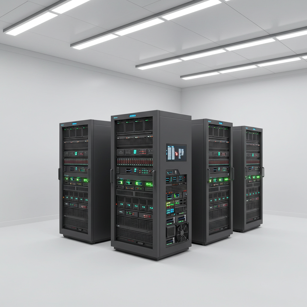 A webserver in a server room #4