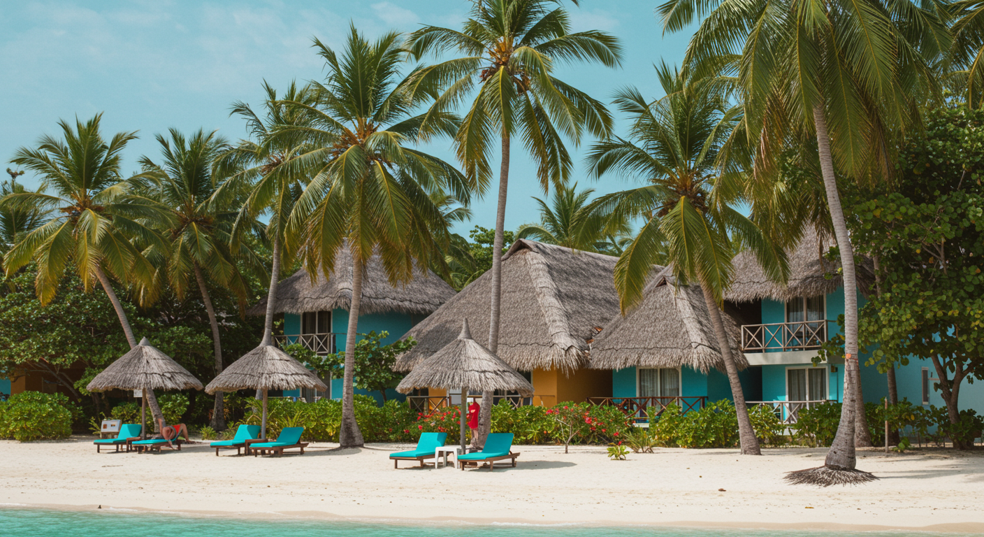 A tropical beach resort in Africa #2