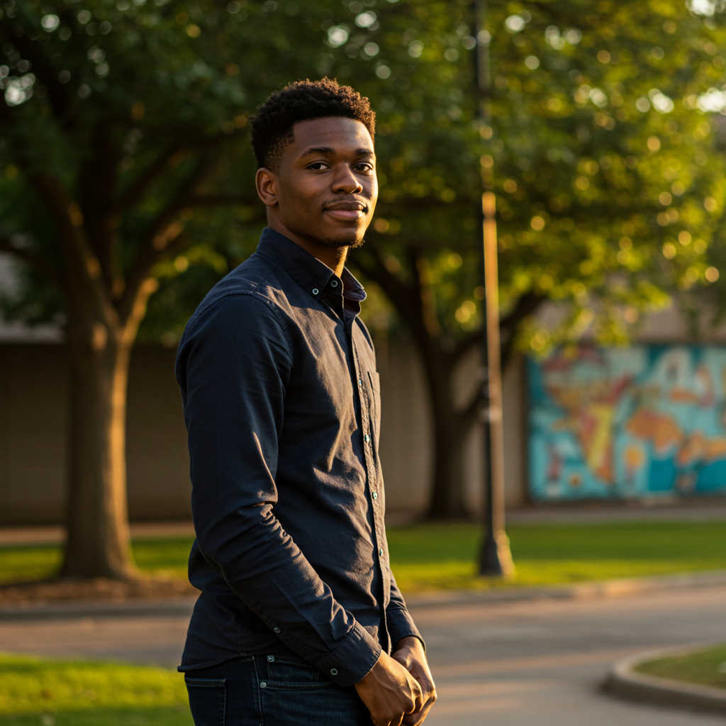 A nice young black man #3