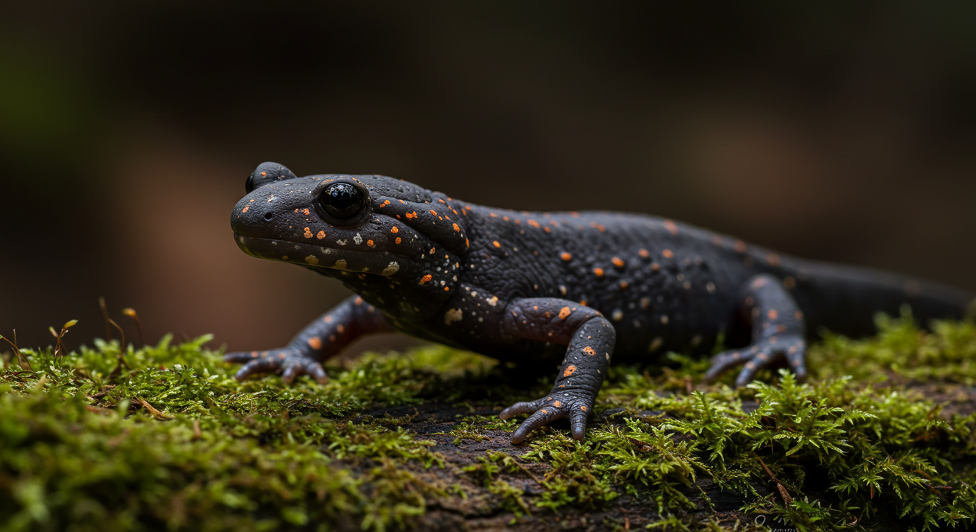Close-up of a salamander #4