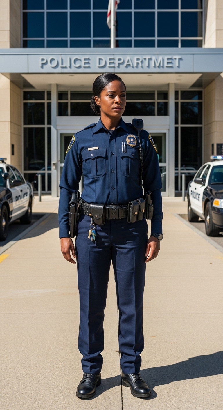 A black female cop #3