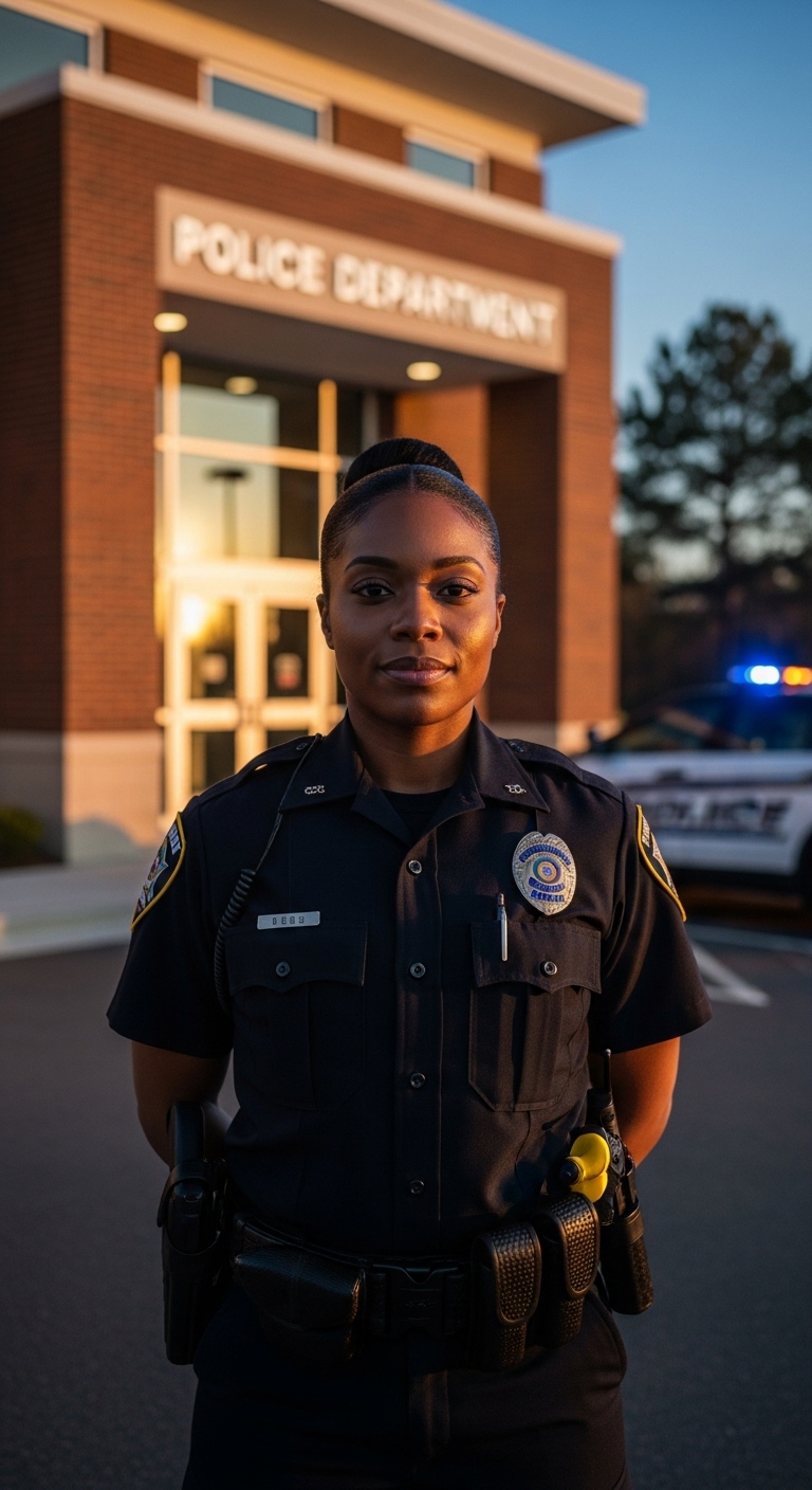 A black female cop #3