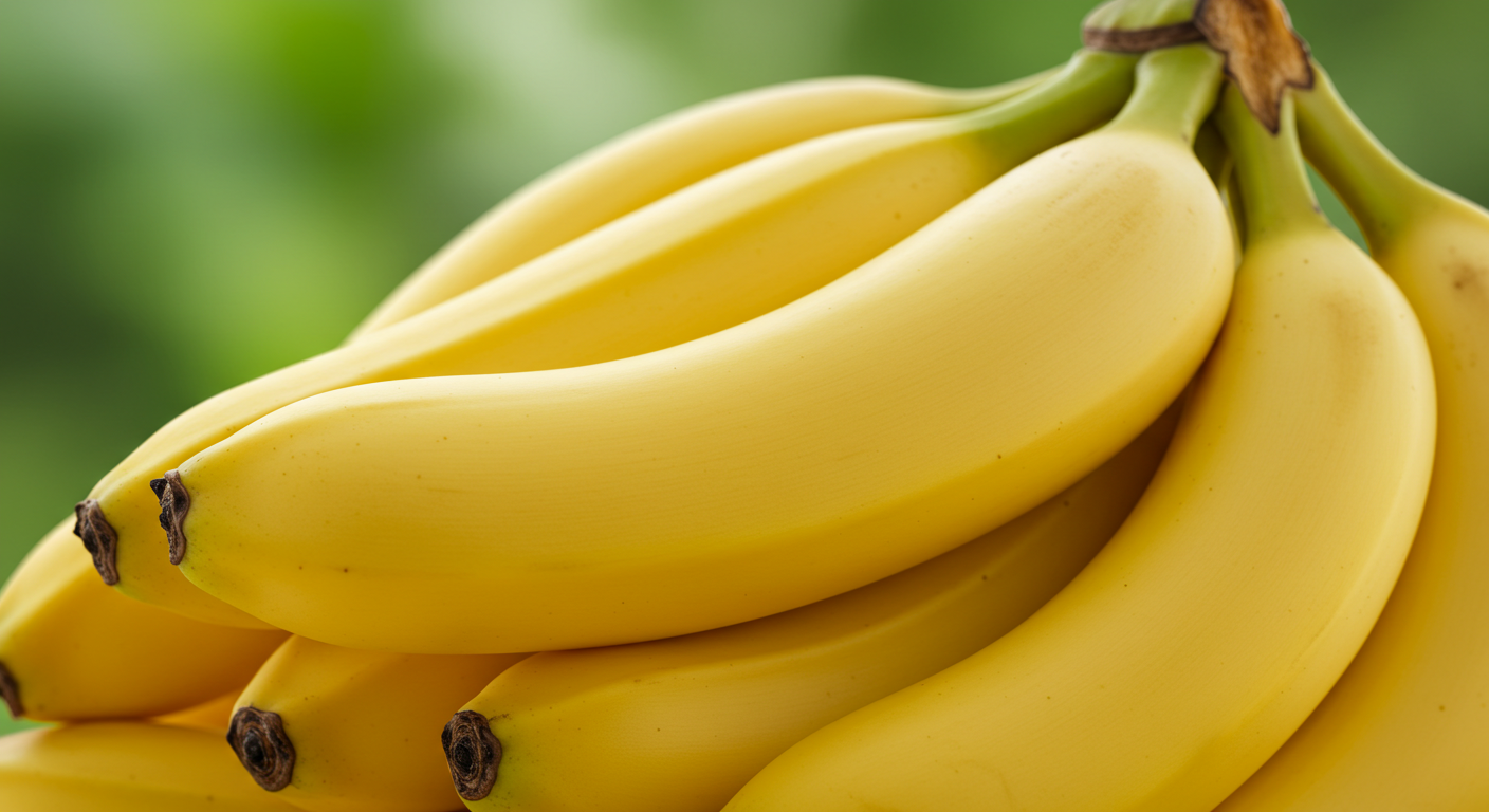 Bunches of yellow bananas #1