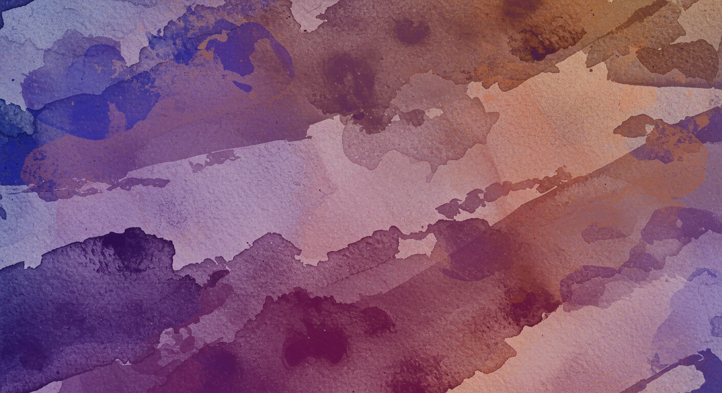Abstract brush strokes watercolor painting patterns #3
