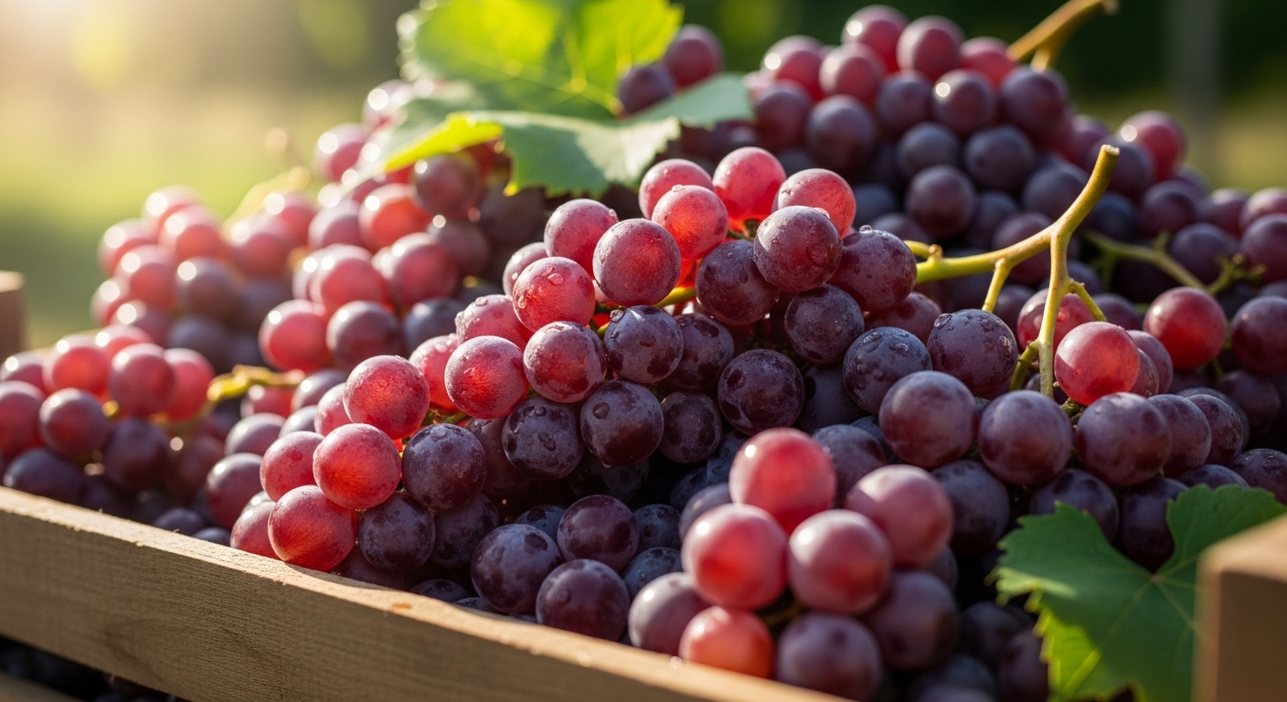 Lots of red grapes #3