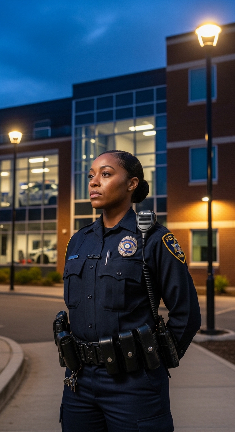 A black female cop #1