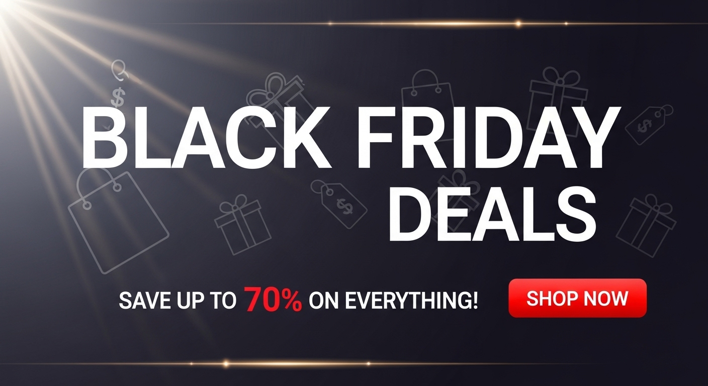 Black Friday deals banner #1