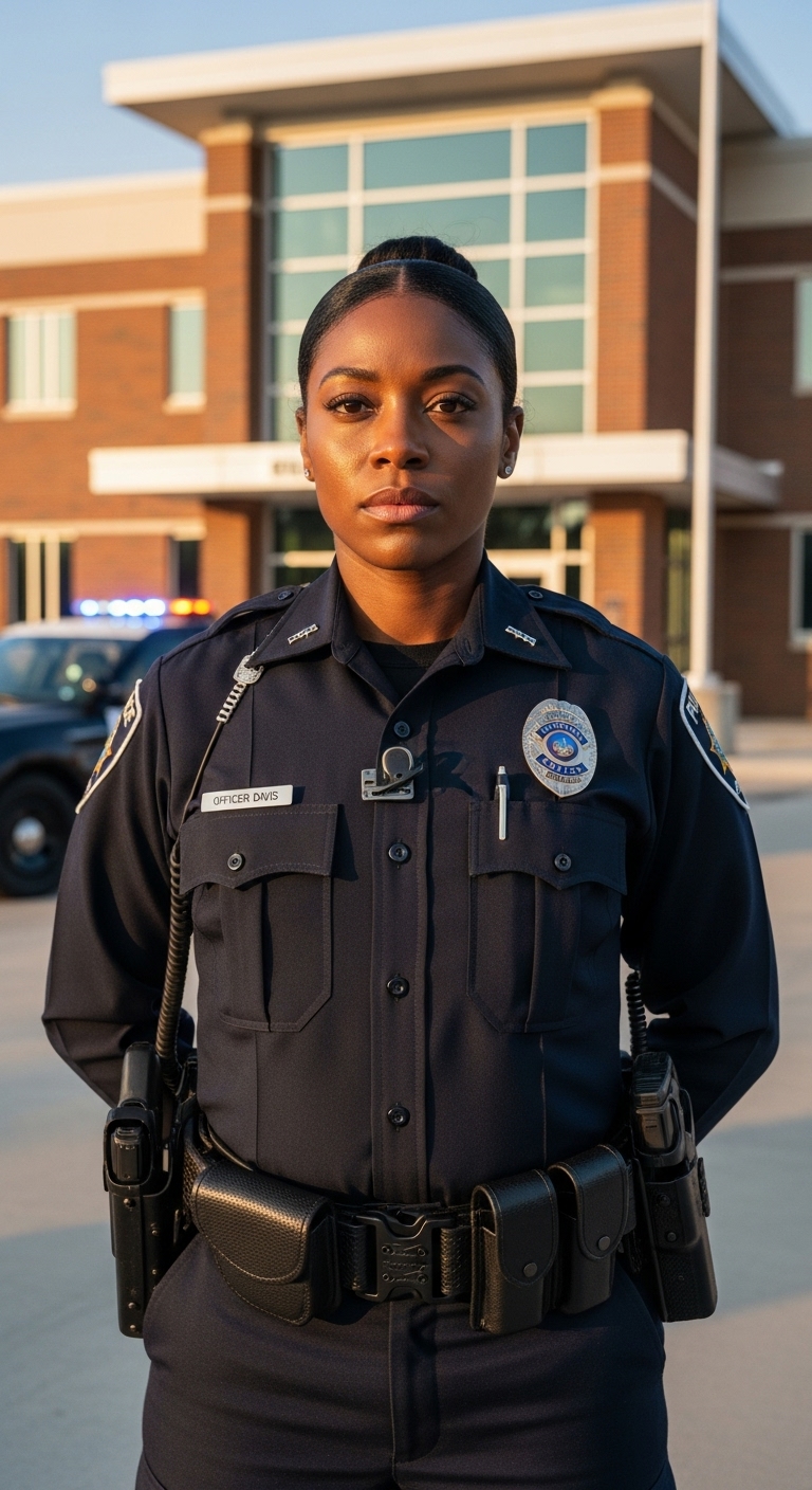 A black female cop #1