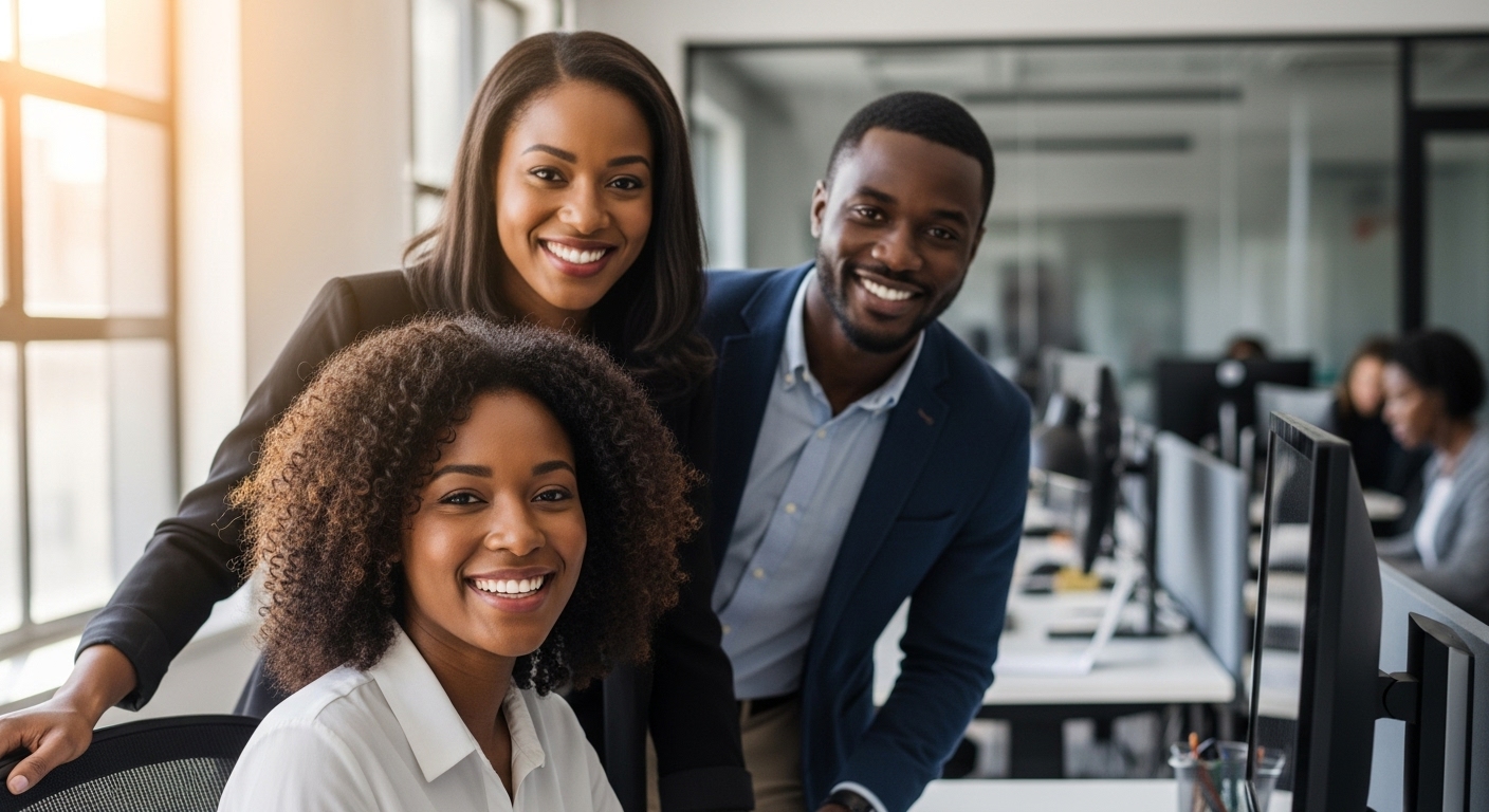 Black people in an Office #3