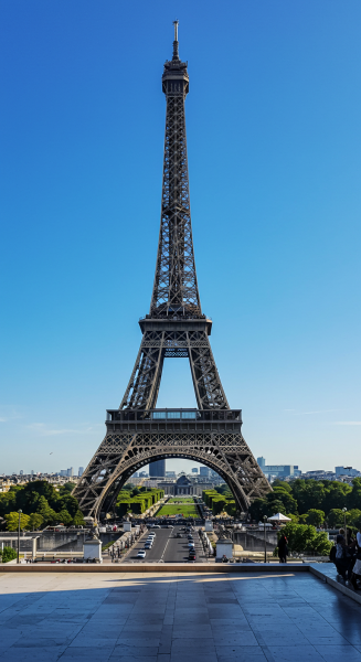 A photo of the Eiffel Tower