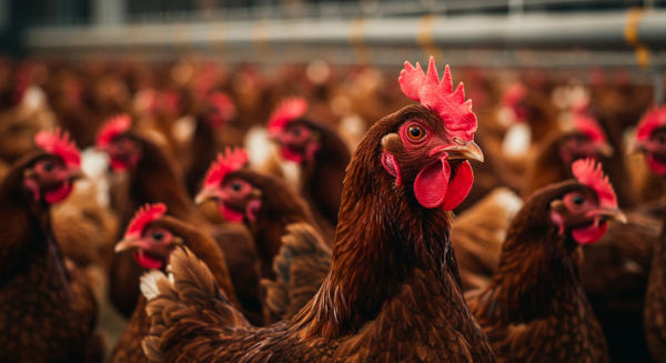 Chicken on a poultry farm #4