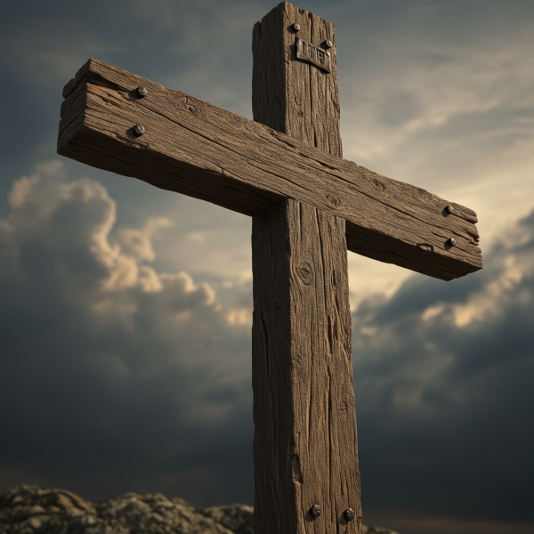 The cross of Jesus Christ as described in the Bible