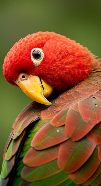 A red parrot #2