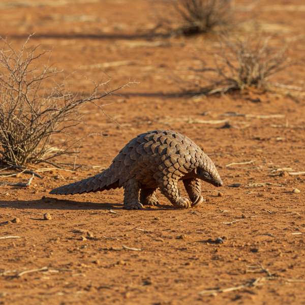 A Pangolin on a dry land #4