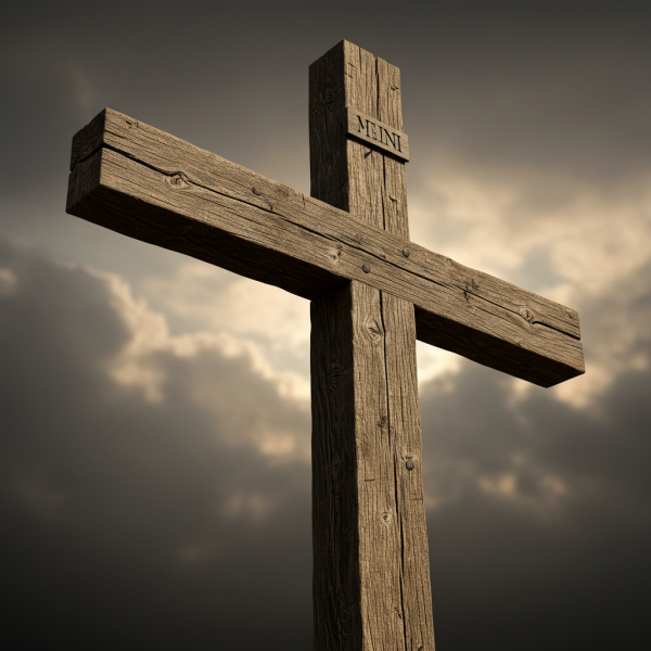 The cross of Jesus Christ as described in the Bible