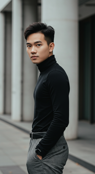 An Asian fashion man #4