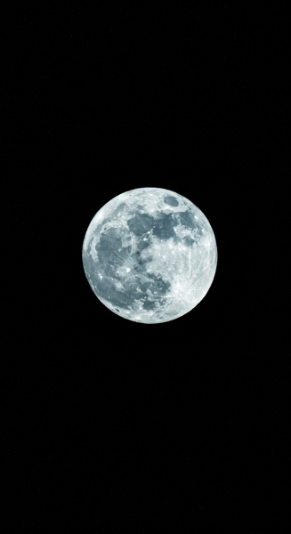 The moon shining bright #3