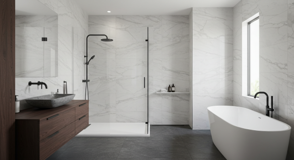 Modern bathroom interior #1