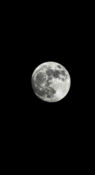 The moon shining bright #2
