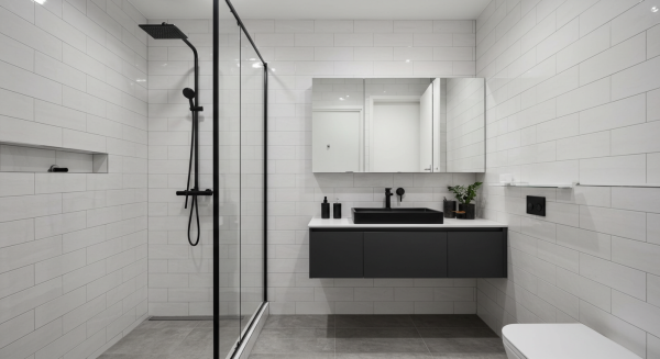 Modern bathroom interior #4