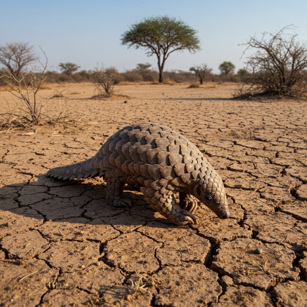 A Pangolin on a dry land #2