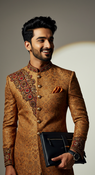 An Indian fashion man #3