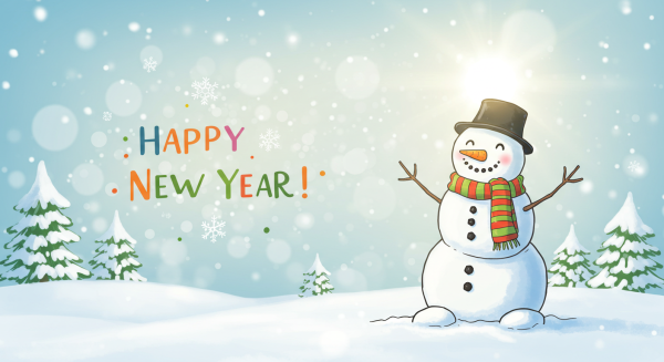 Happy New Year Card #3