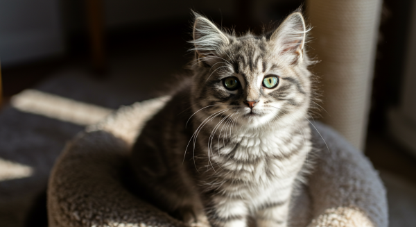 A photo of a kitten