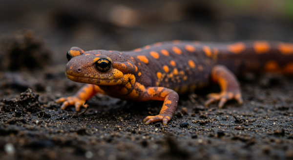 Close-up of a salamander #1