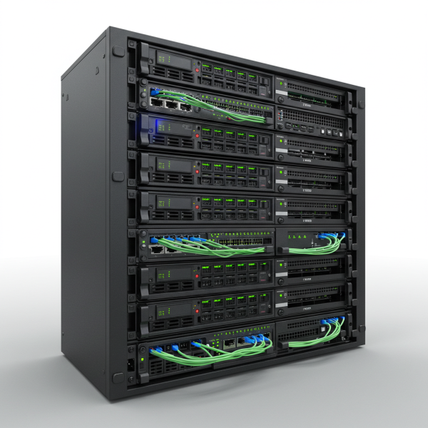 A webserver in a server room #4