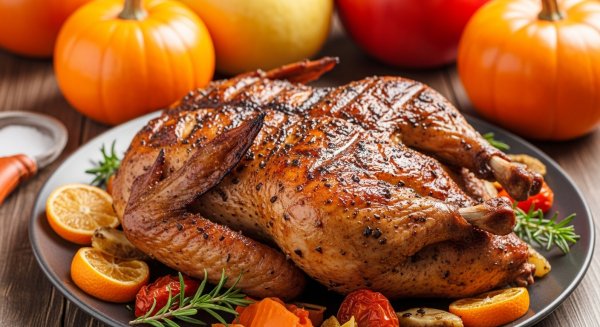 Traditional Thanksgiving grilled turkey #2