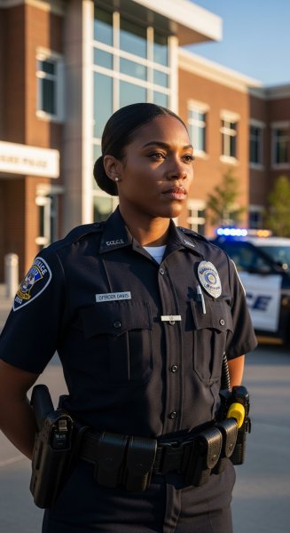 A black female cop #4