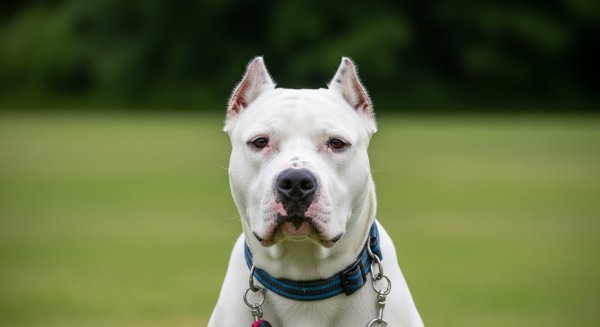 A white presa canario dog #3
