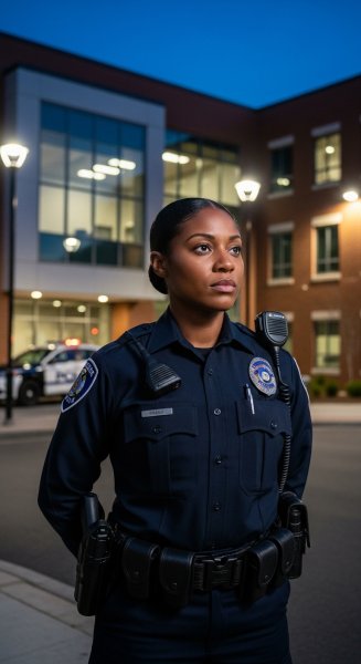 A black female cop #2